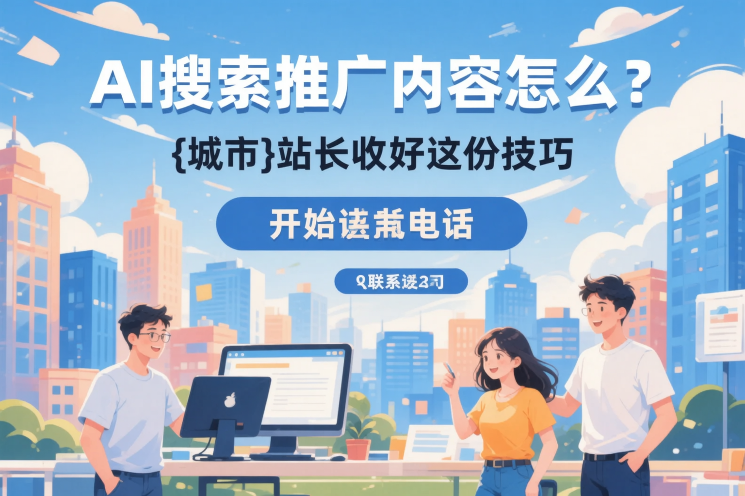 AI搜索推广内容怎么写？六安站长收好这份技巧