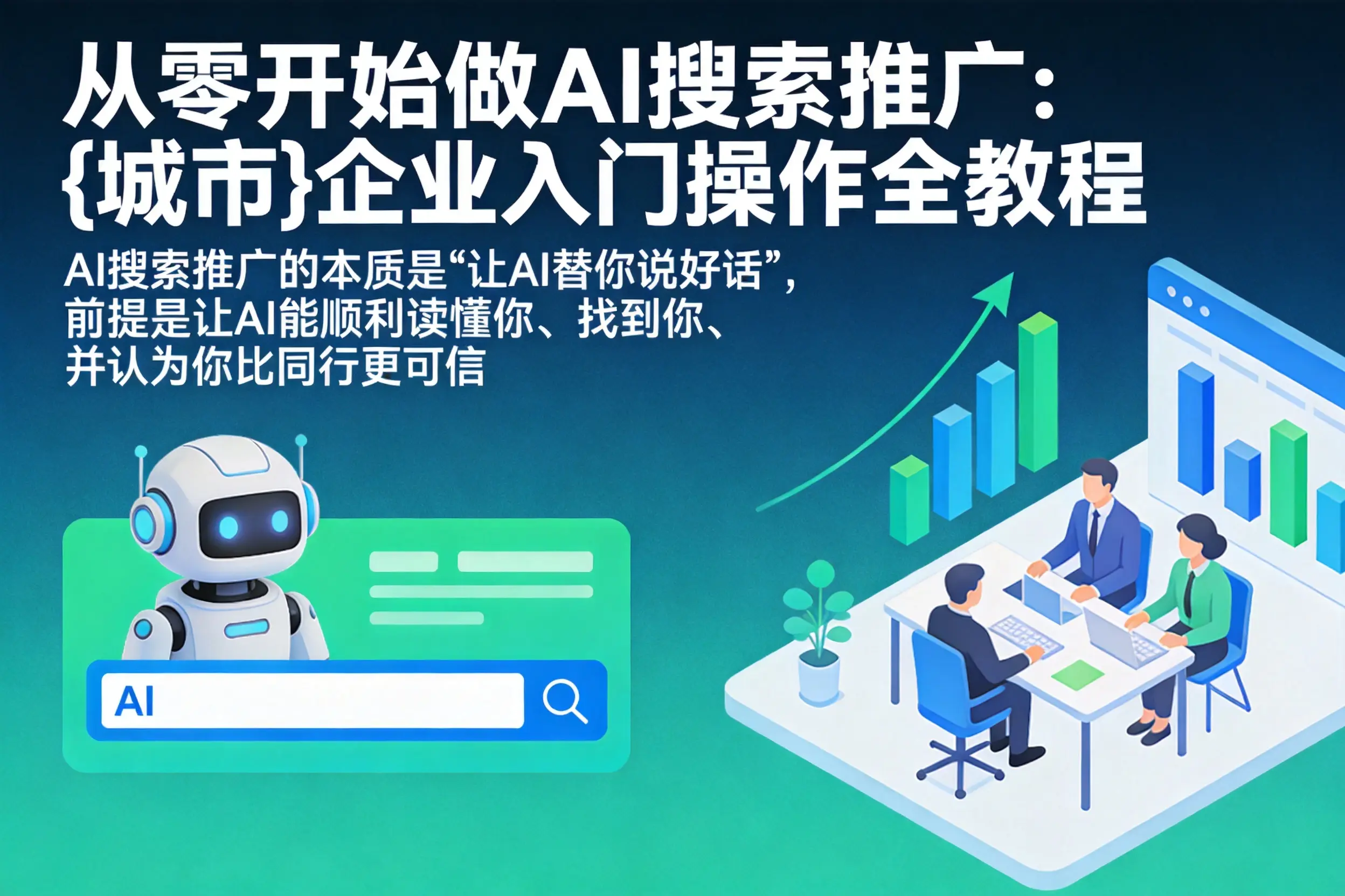 从零开始做AI搜索推广：六安企业入门操作全教程