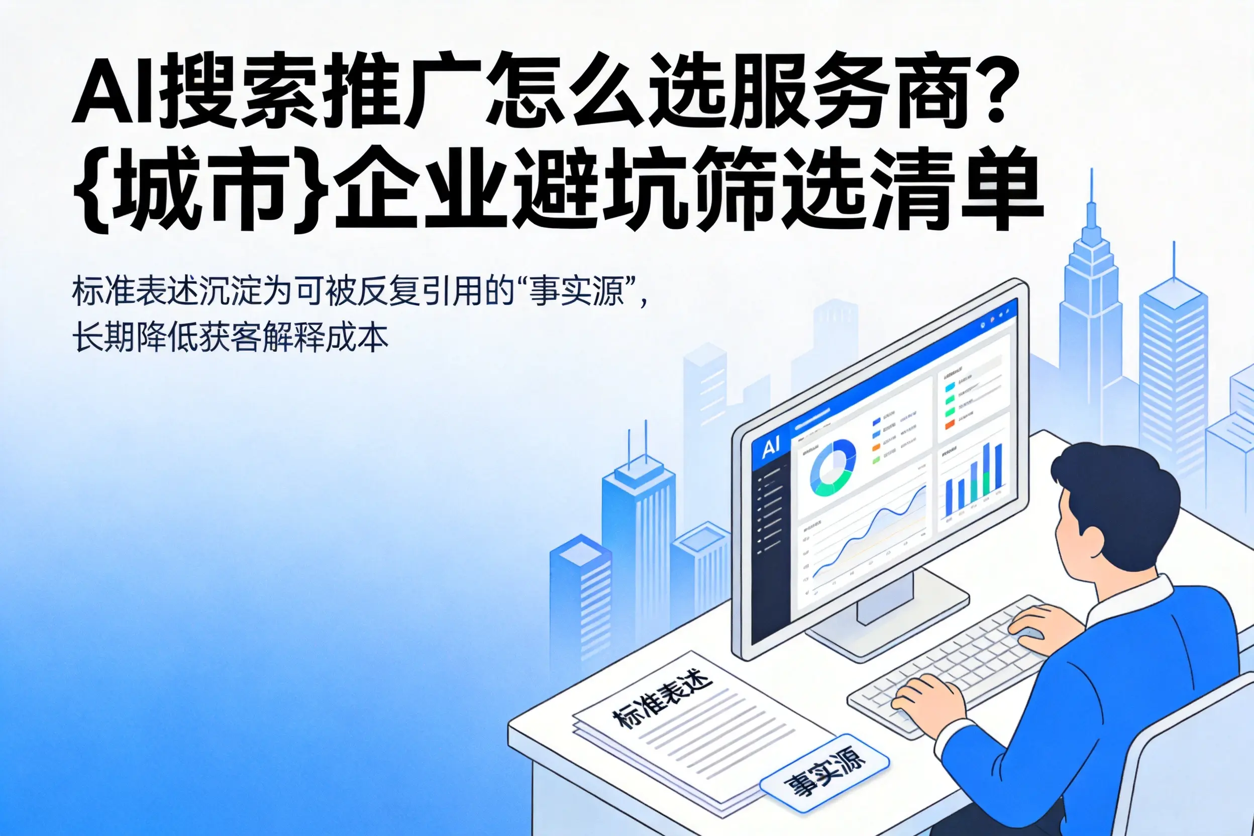 AI搜索推广怎么选服务商？六安企业避坑筛选清单