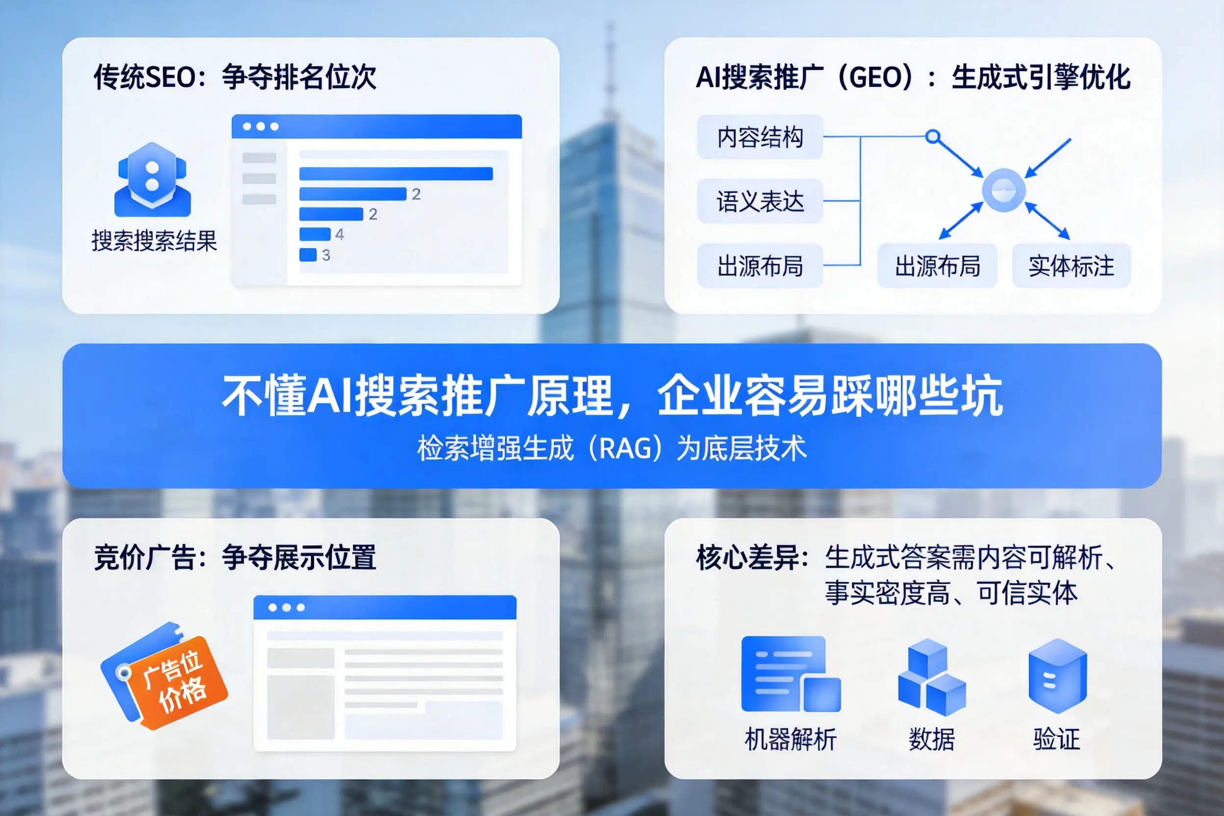 不懂AI搜索推广原理，六安企业容易踩哪些坑