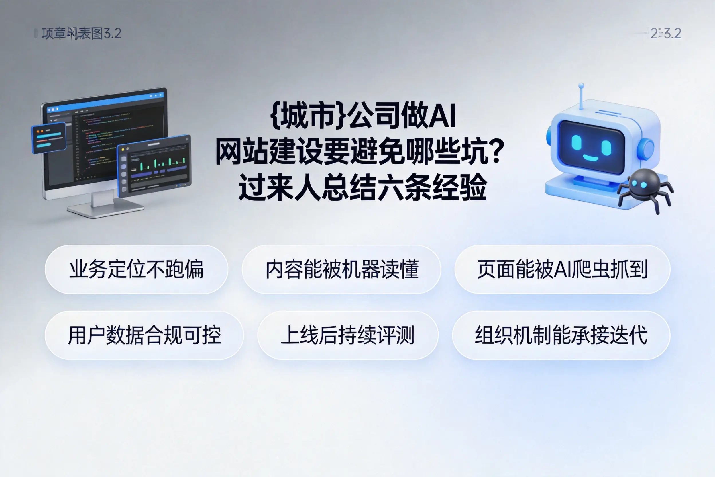 六安公司做AI网站建设要避免哪些坑？过来人总结六条经验