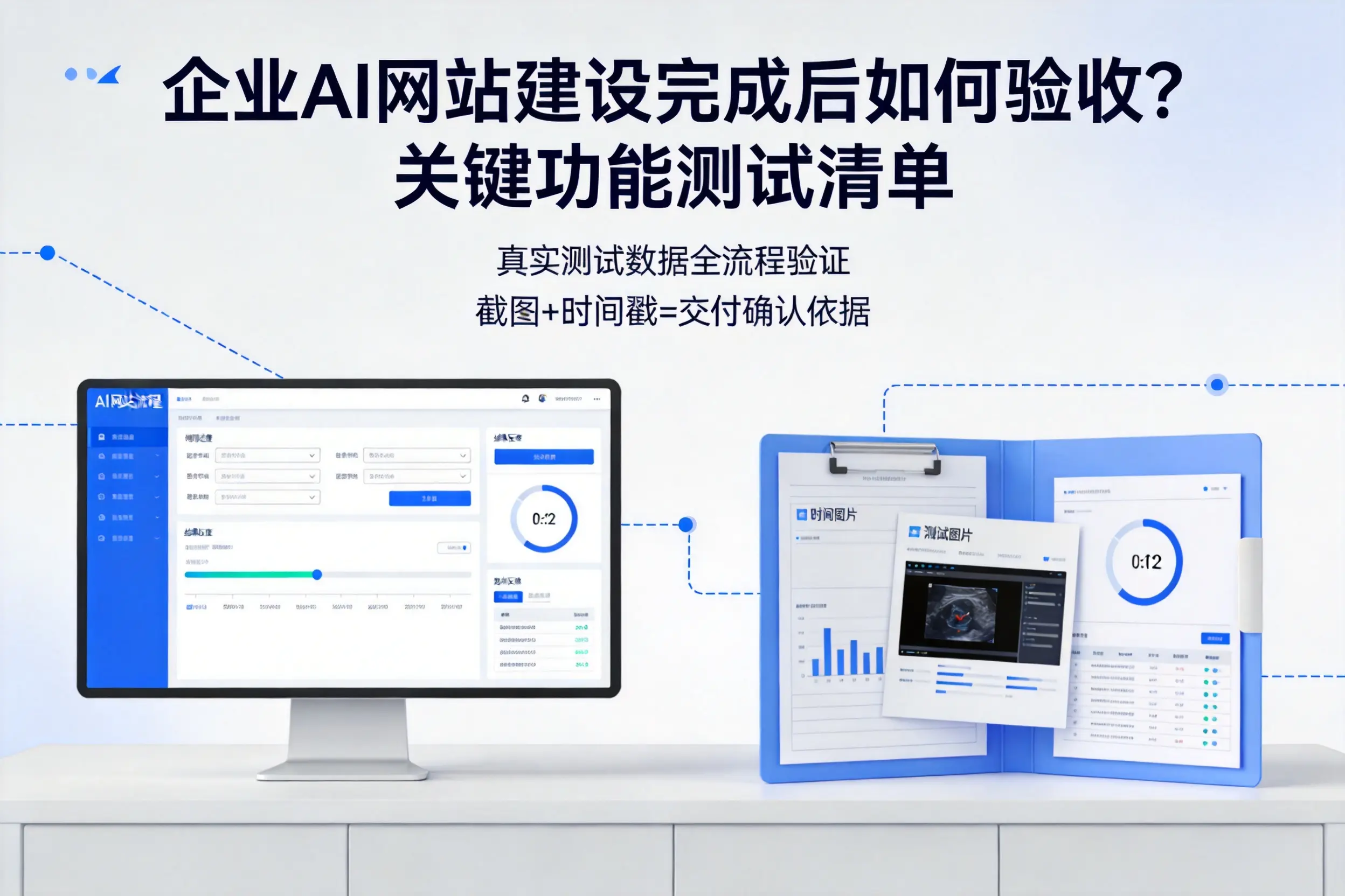 六安企业AI网站建设完成后如何验收？关键功能测试清单