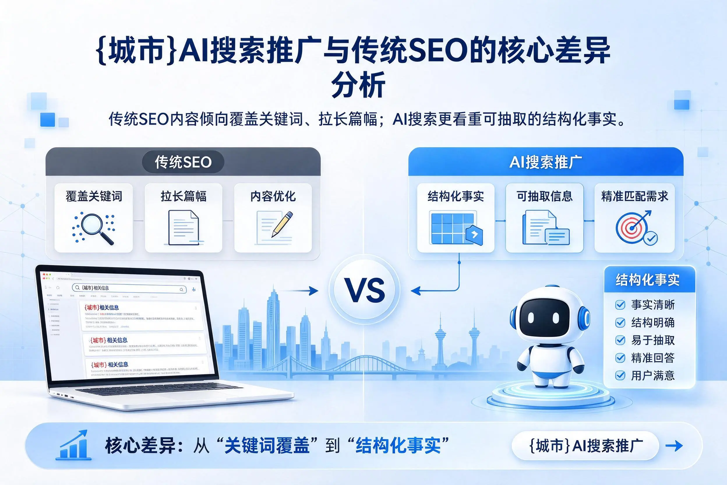 六安AI搜索推广与传统SEO的核心差异分析